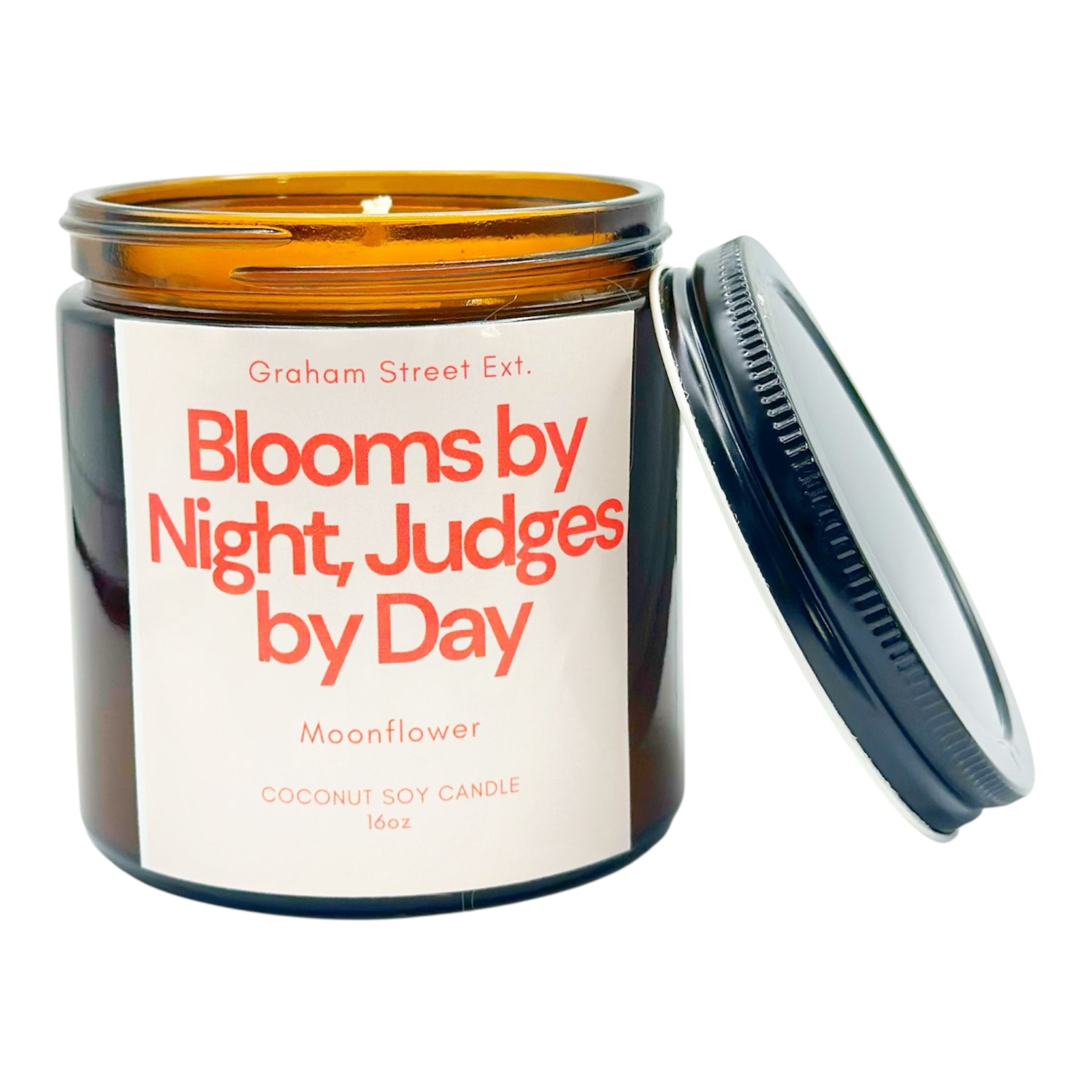 BLOOMS BY NIGHT,JUDGES BY DAY CANDLE