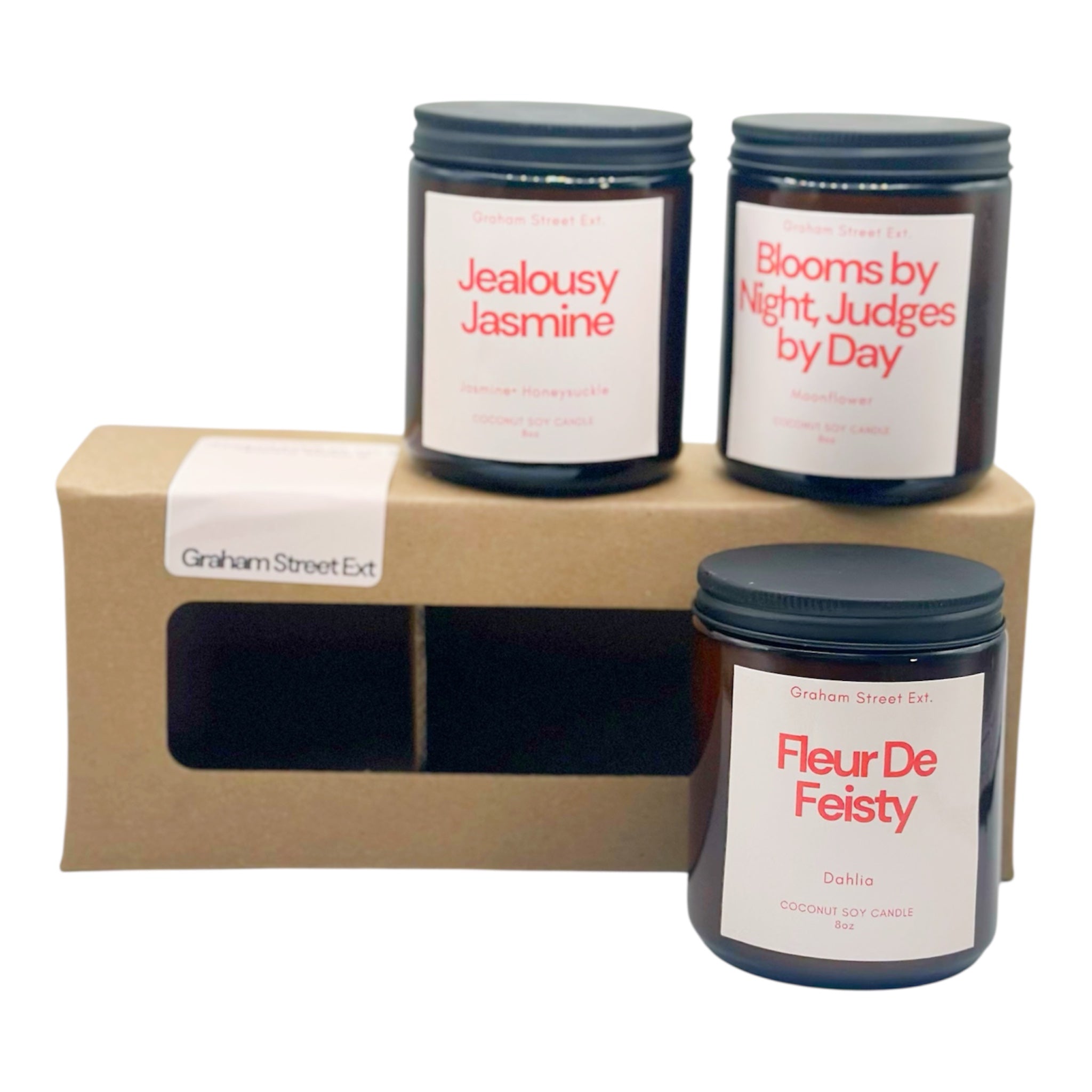 Floral Collection Candle Trio #2