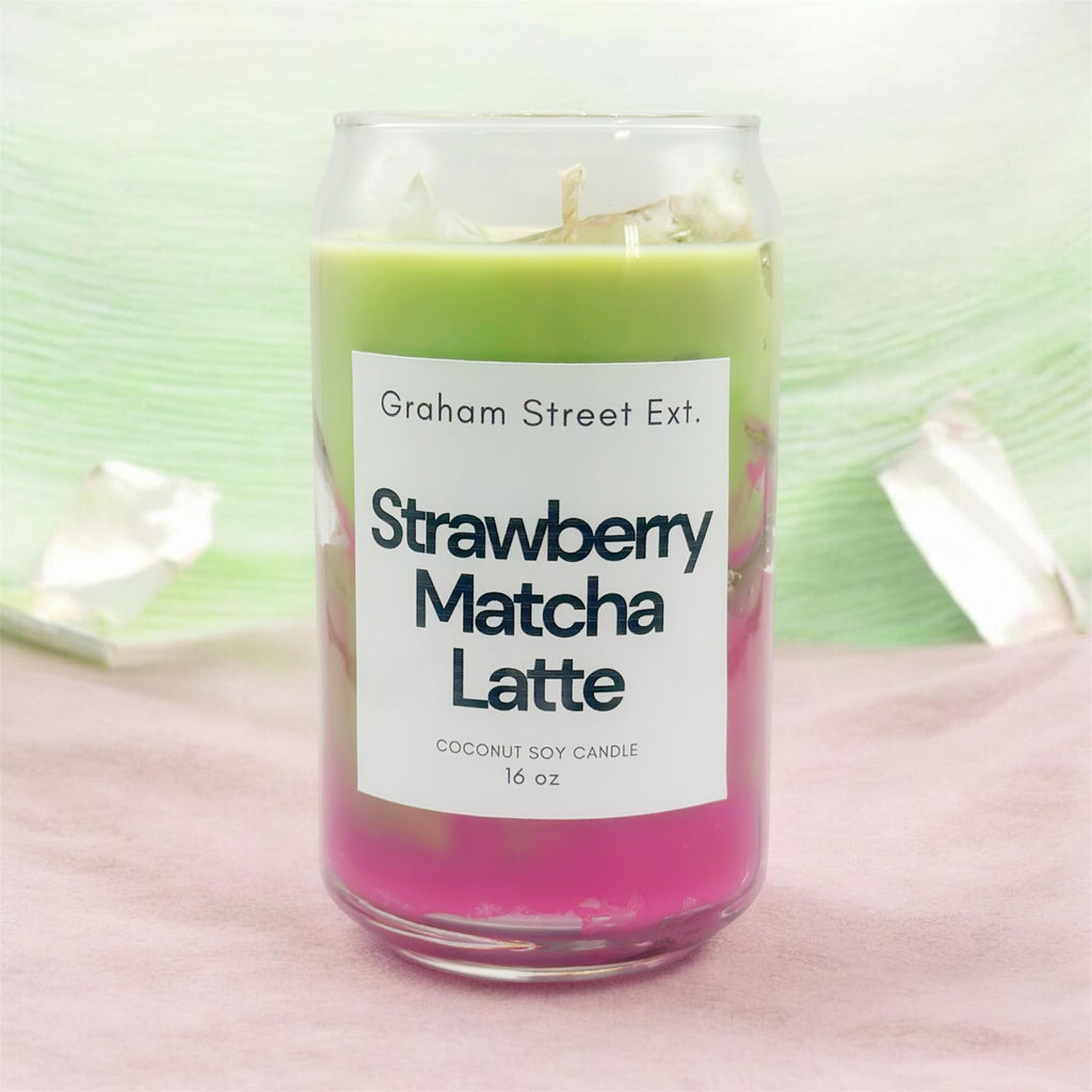 ICED  STRAWBERRY MATCHA CANDLE