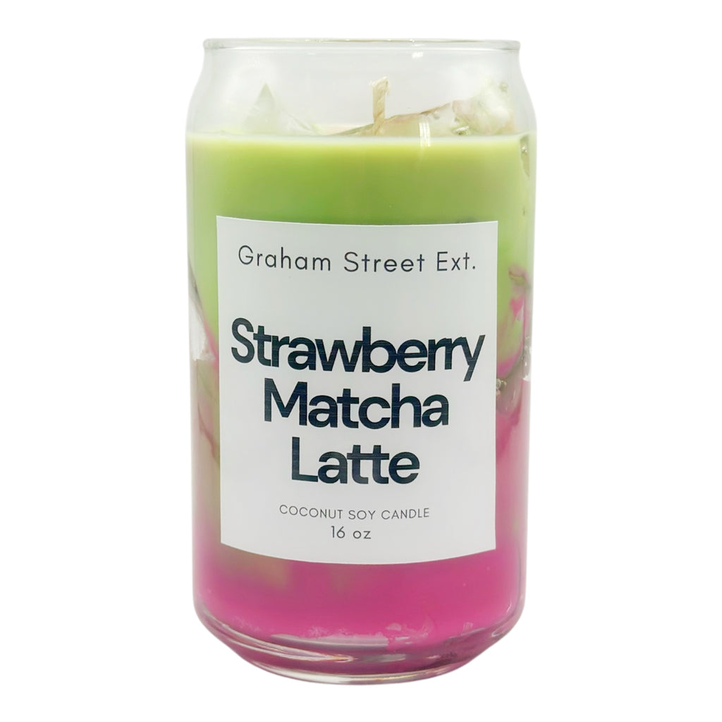 ICED  STRAWBERRY MATCHA CANDLE